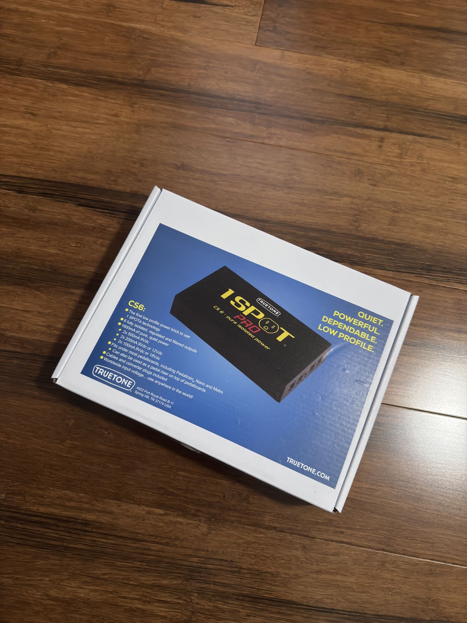 Trutone 1 Spot CS6 Guitar Pedalboard Power Brick Supply