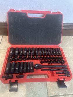 3/8”Heavy Duty Tolls Socket Deep&regular Set  New 