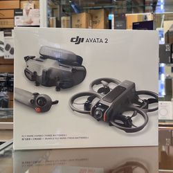 Dji Avata 2 Fly More Combo Camera Drone With 3 Batteries 