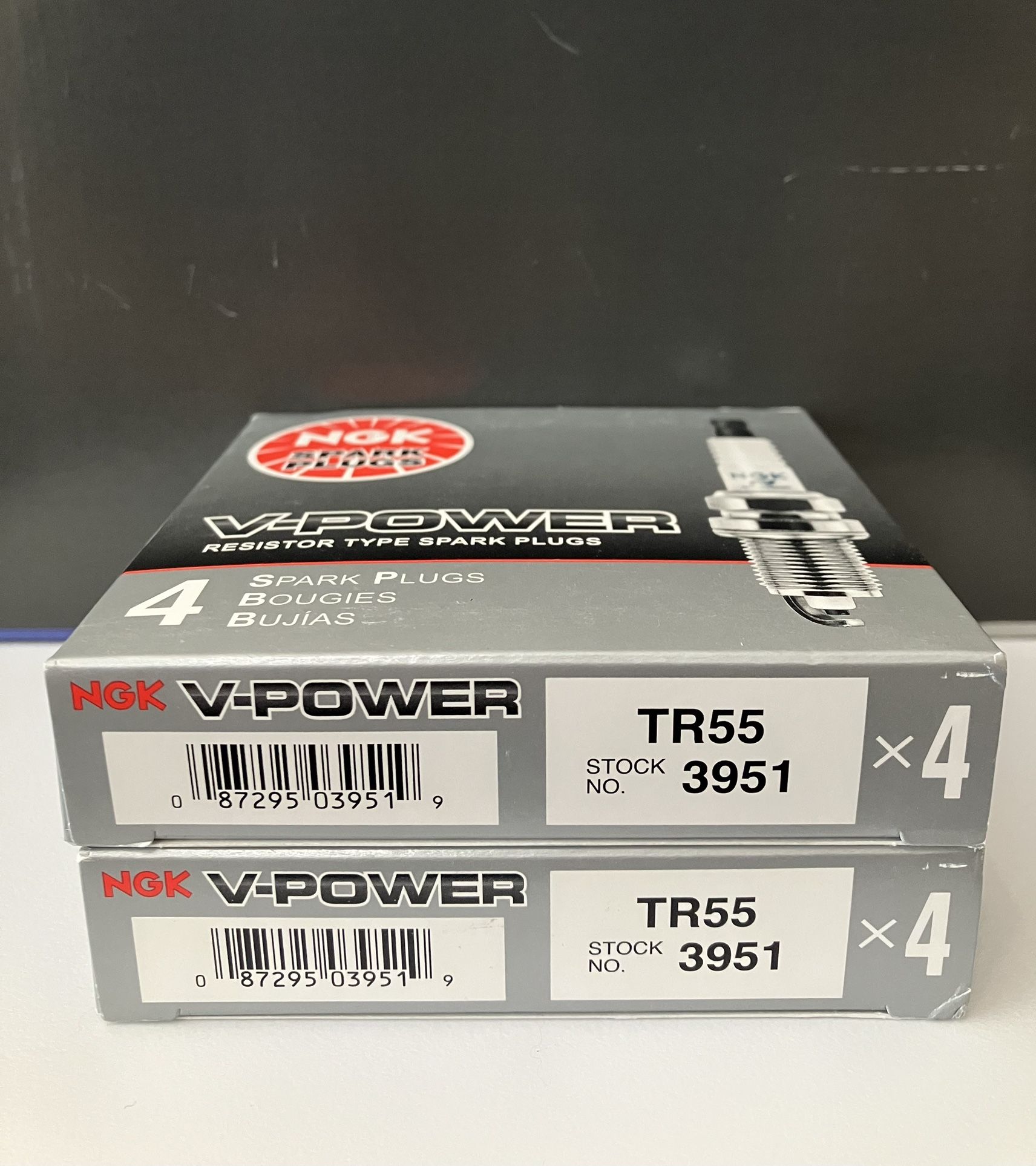 3951 TR55 NGK V-Power Spark Plugs - 8pk