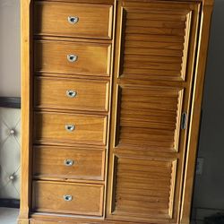 Real Wood Armoire Armario