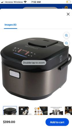 Titanium Grey IH SMART COOKER, Rice Cooker and Warmer, 1.8L Retails For $399
