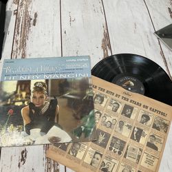 VINTAGE 1961 RCA BREAKFAST AT TIFFANYS HENRY MANCINI VINYL LP LSP 2362 