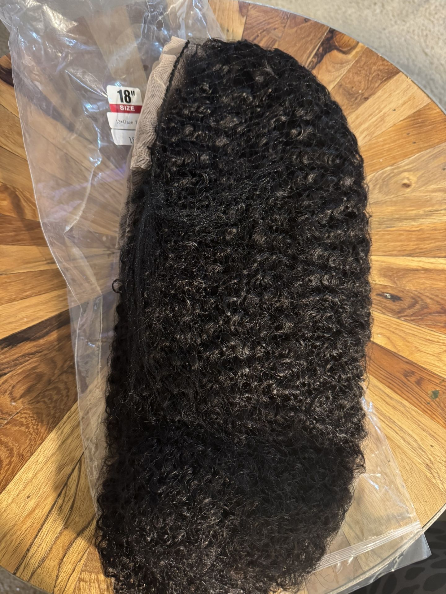 13x4 Lace Front Kinky Curly Human Hair 180 Density