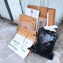 23 Moving Boxes & Packing Paper