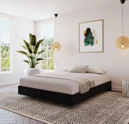 Full Size Platform Bed New NO MATTRESS