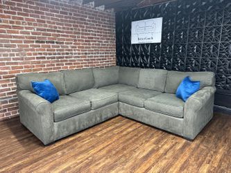 Delivery Available Living Space Gray L Shape Sectional Couch