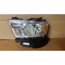 2019 2020 2021 2022 DODGE RAM 1500 LH LEFT DRIVER SIDE HALOGEN HEADLIGHT 