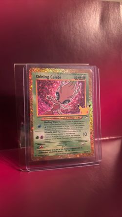 Shining Celebi Pokémon Card Neo Destiny Holo