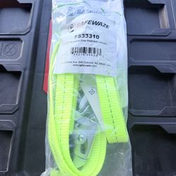 6’ Adjustable Web Lanyard Hiviz 