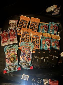 NFL Football Card Packs + Pokemon Packs + NBA + MLB 