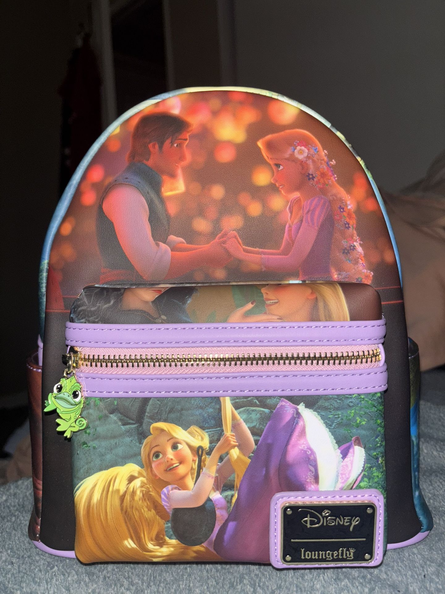 Loungefly Disney Tangled Rapunzel Princess Scenes Mini Backpack