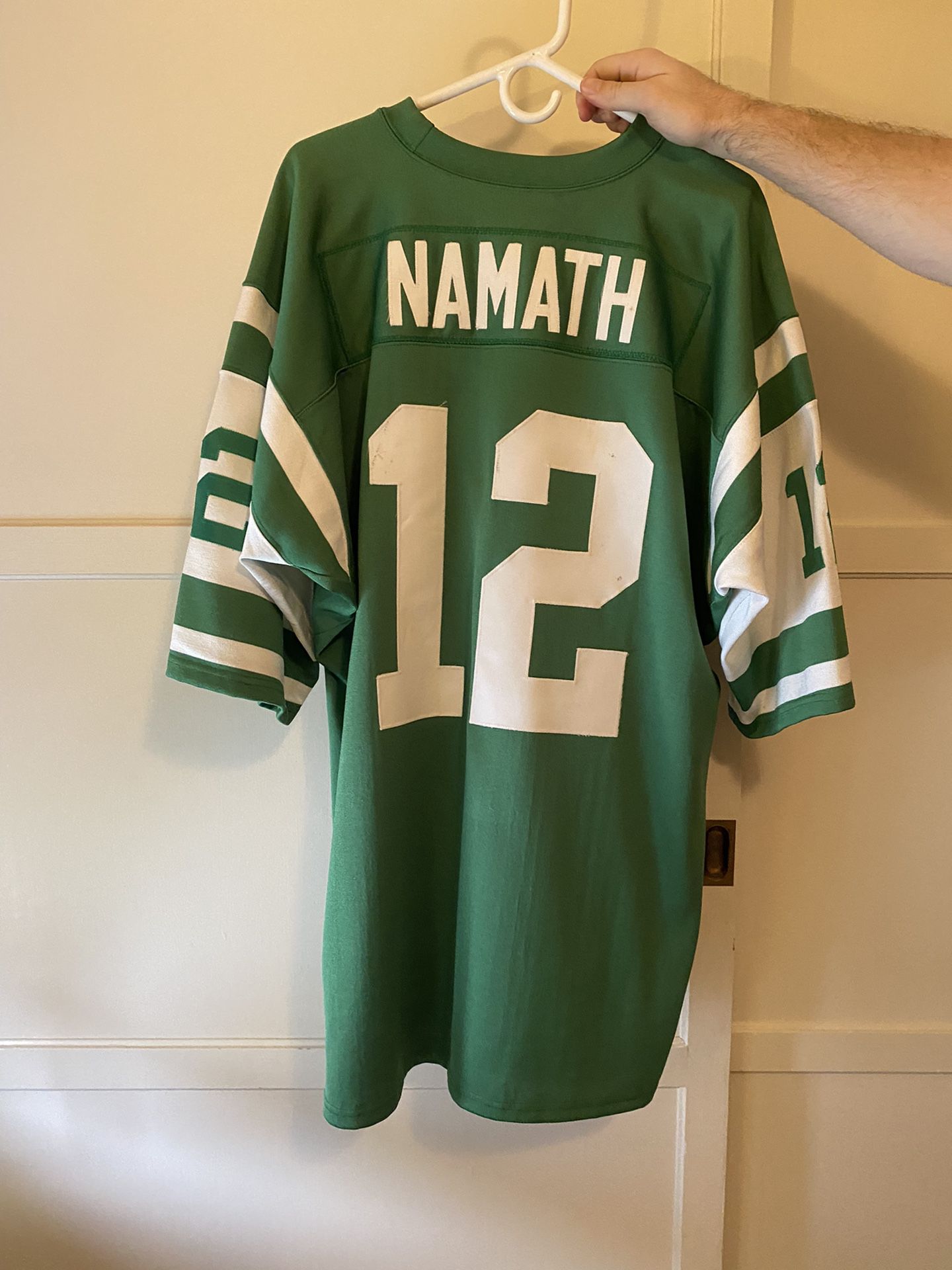  Joe Namath Jersey #12 Los Angeles Custom Stitched Blue Football  Various Sizes New No Brand/Logos GENERIC Size 2XL : Everything Else
