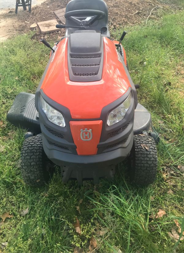 Husqvarna riding mower runs rough.will have to be jump started because