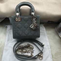 Authentic Lady Dior women Bag Shoulder bag Crossbody bag Evening Bag