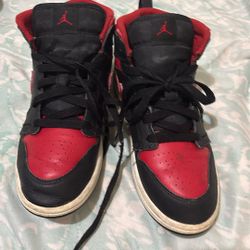 Nike Air Jordan 1 Mid PS "Bred"