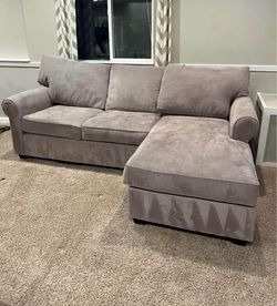 L shaped couch -reversible