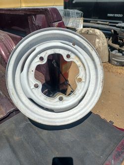 Early 15in Crowsfeet Wheel Fits Vw Bus Stamped 1/57