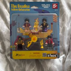 The Beatles Yellow Submarine K'nex New