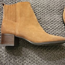NEW Sam Edelman Kaiti Fashion Boot Cognac Brown Size 8.5
