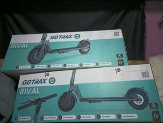 GOTRAX Rival Adult Electric Scooter, Max 12.5 Mile Range and 15.5