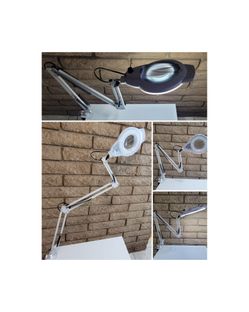 35" Swivel Arm 12X
Magnifying Glass with Light