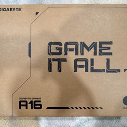 GIGABYTE GAMING A16 - 16" NVIDIA GeForce RTX 5070 Laptop GPU - Intel i7-13620H - 16GB Memory - 1TB SSD - 165Hz IPS Display - Windows 11 Home Gaming La