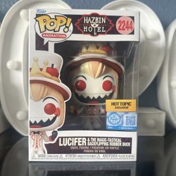 Funko Pop! Hazbin Hotel - Lucifer #2244 (Hot Topic Exclusive) 