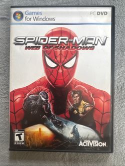 Spiderman Web of Shadows Case and Manual only.