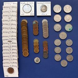 Old Vintage German Coin Lot
