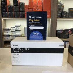 Sigma 70-200mm F2.8 Sony E-mount Lens