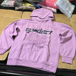 Sp5der Açaí Hoodie 
