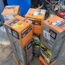 New mower read eaters blowers plus others