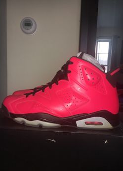 Nike Air Jordan Retro 6 Toro Infrared size 14 with original box