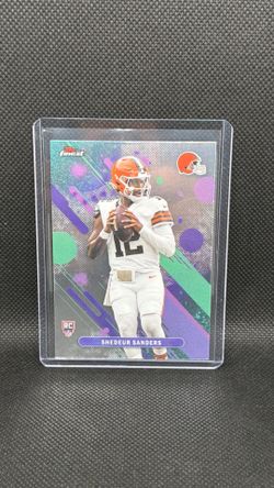 Shedeur Sanders 2025 Topps Chrome Football RC Browns #315