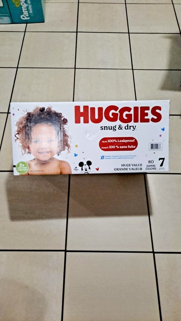 Huggies Size 7 80 Count