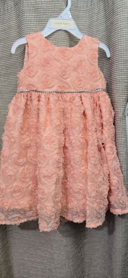 Peach dress
