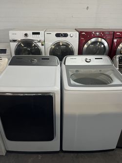 🔥 Samsung Electric Washer & Dryer Set 🔥