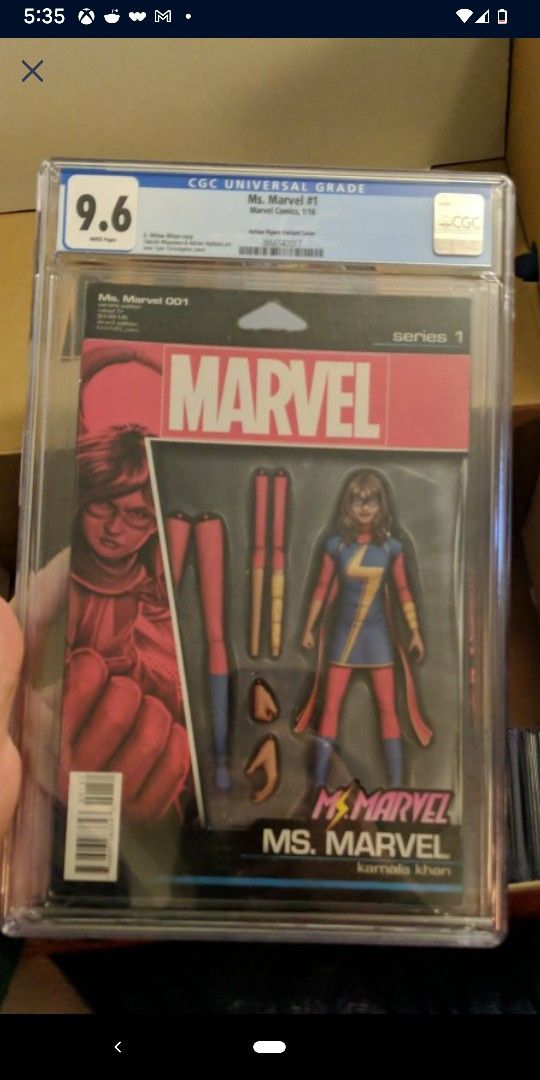 Ms Marvel Cgc 9.6 