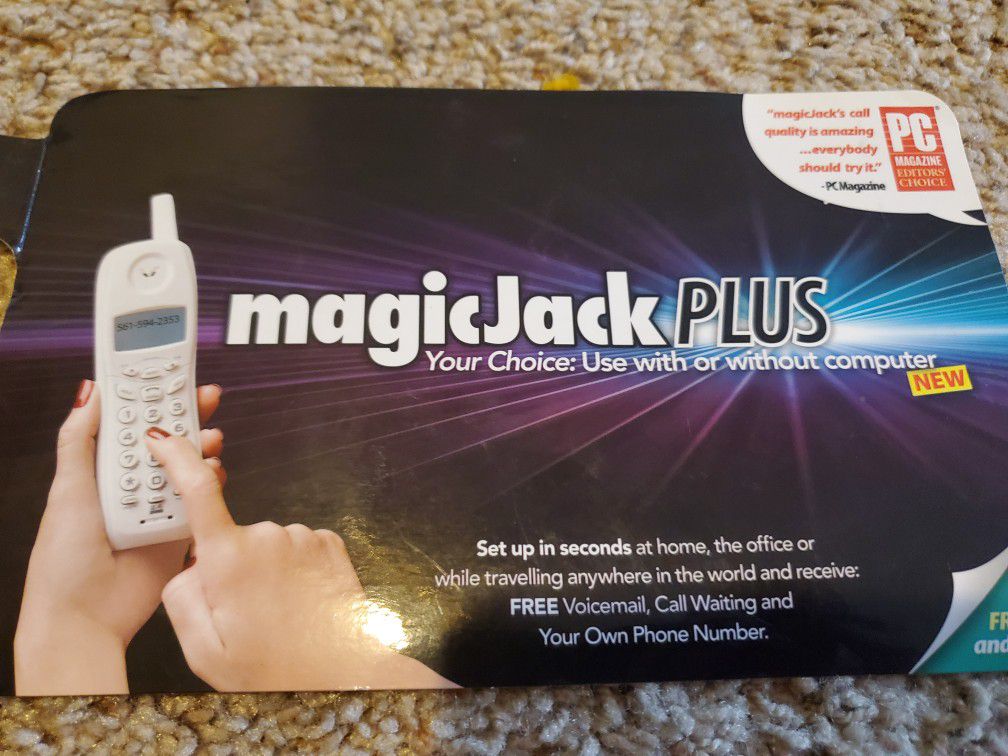 Magic Jack PLUS New and never used!