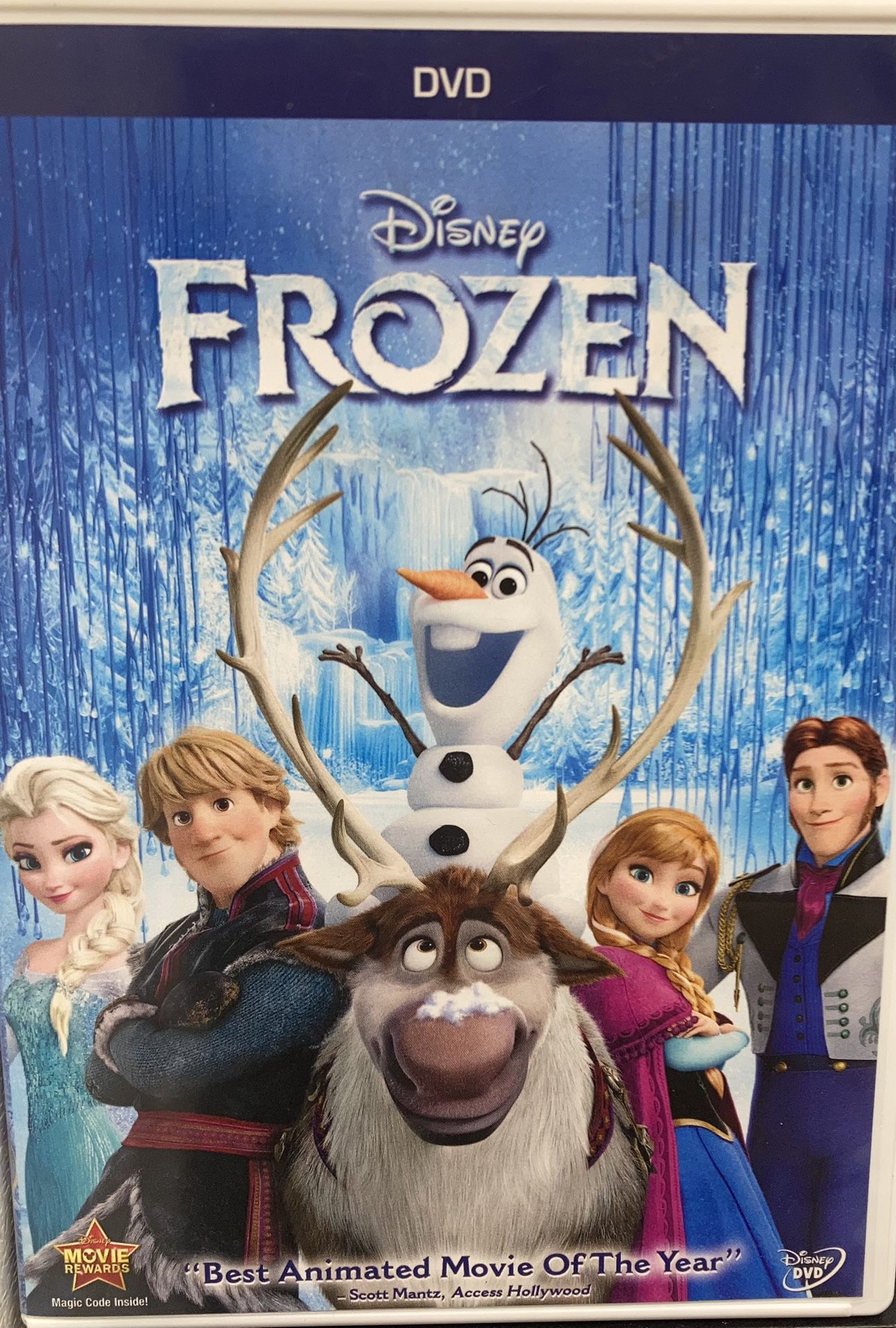 Frozen  DVD 