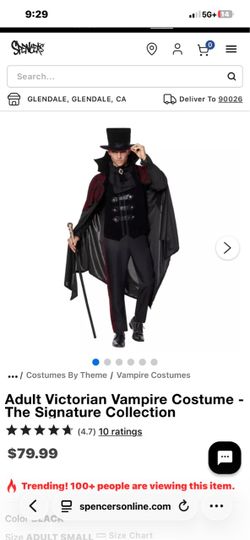 Victorian vampire size large