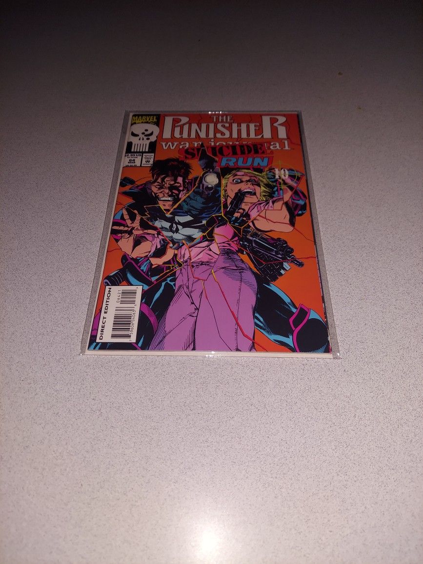 1994 THE PUNISHER WAR JOURNAL #64 COMIC BAGGED AND BOARDED