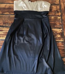 Satin Strapless Dress