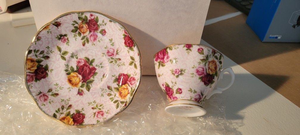 Royal Albert Bone China Soft Pink Rose