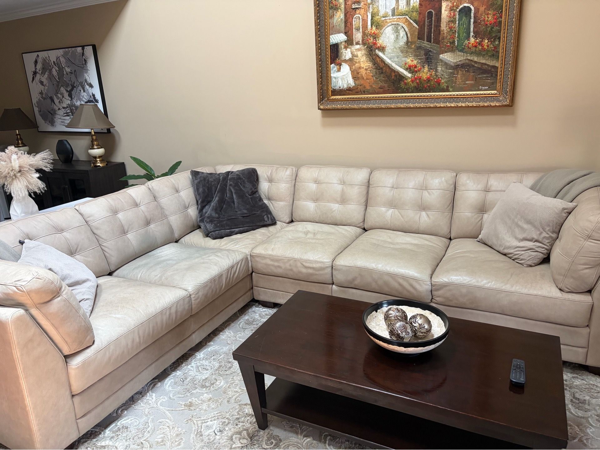 Leather Sofa