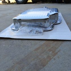 New Chrome B&M Turbo 400 Oil Pan 
