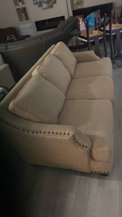 Sofa and chair