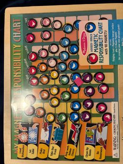 Game board Mellisa and Doug magnetic chart