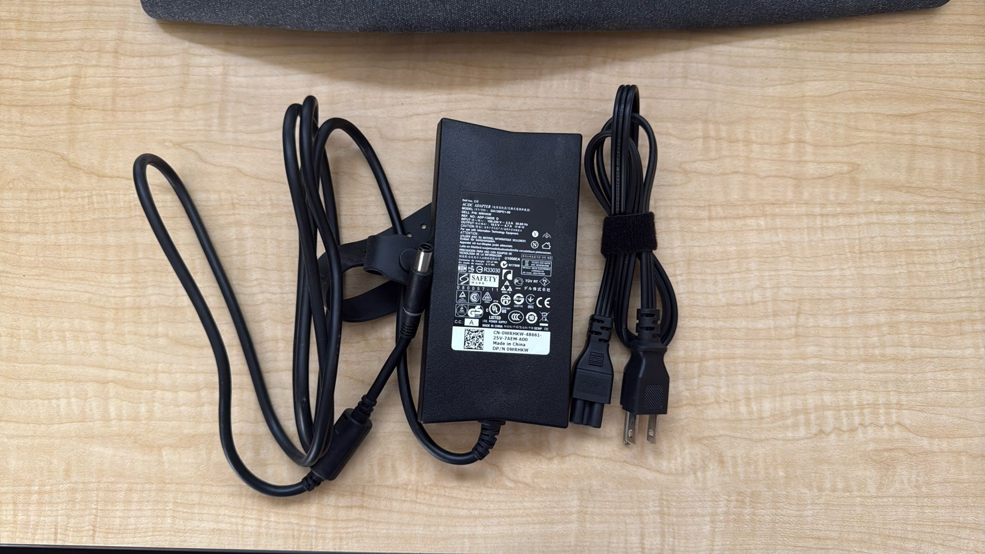 Dell 130W Adapter P/N WRHKW